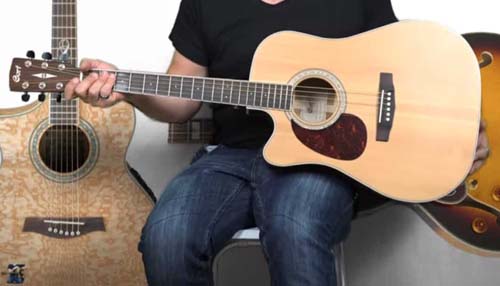 meilleure guitare folk