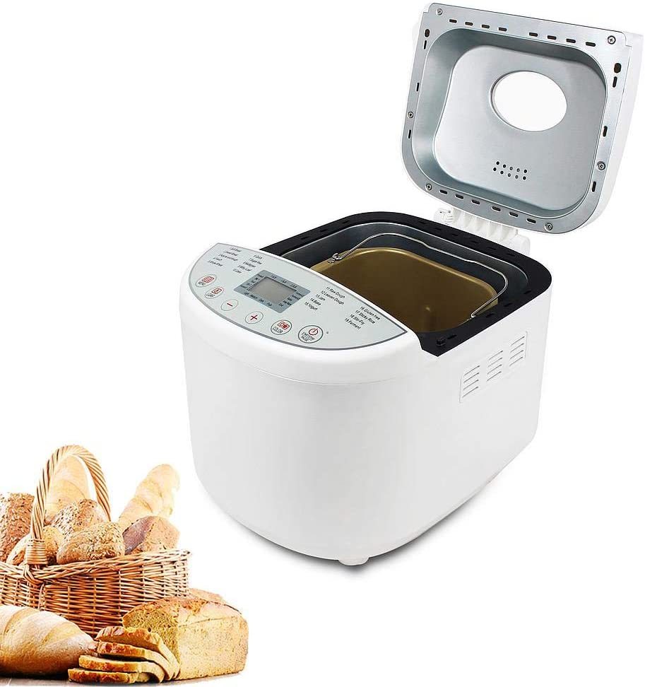 Sotech Bread Maker 19 Programs for Natural Sourdough Bread Gluten Free Brioche Pasta Jam etc. Programs 3 Bread Size 1.0 1.5 2.0LB