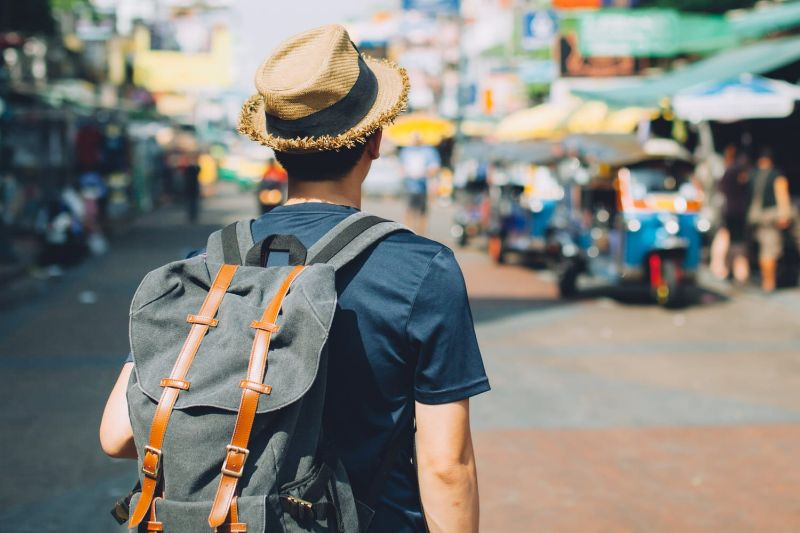 sac à dos homme vintage