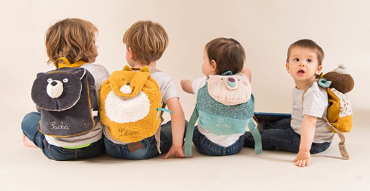 sac à dos personnalisable moulin roty