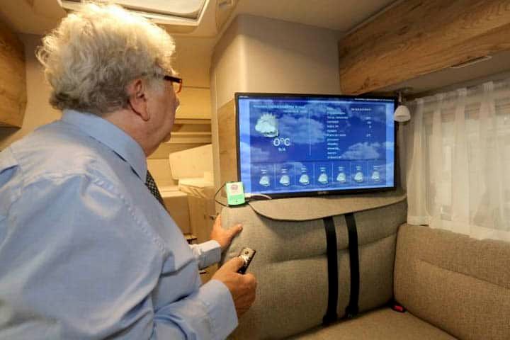 meilleur tv pour camping car