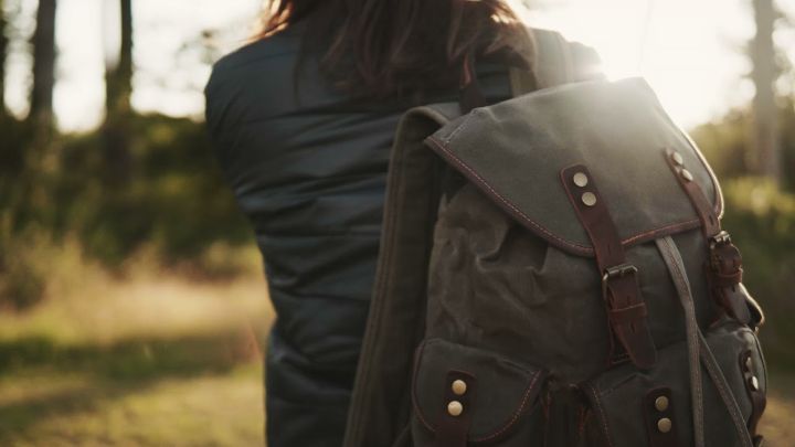 sac à dos randonnée vintage