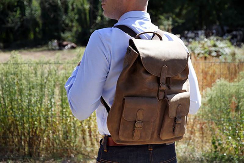 sac à dos homme vintage