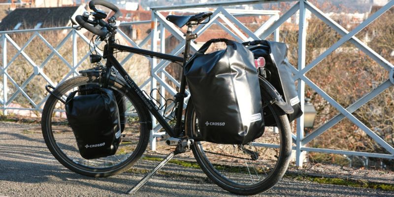 sacoche vélo convertible sac à dos