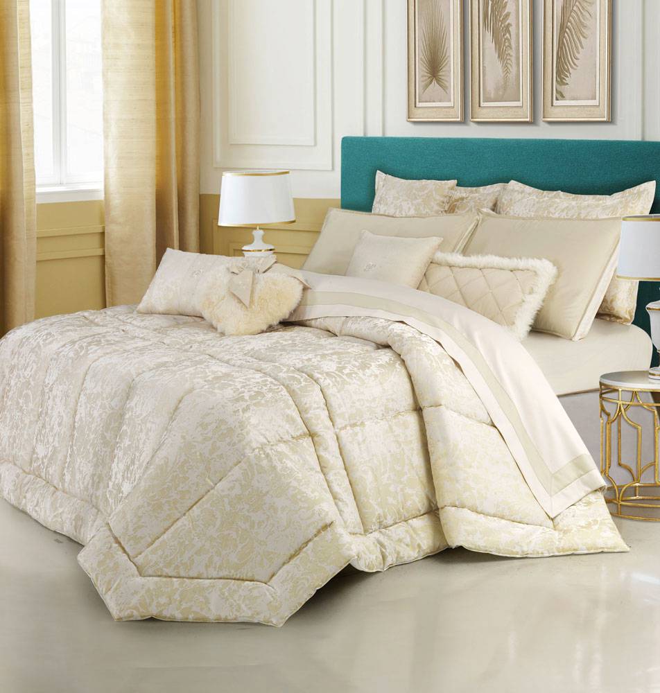 david couvre lit matelasse siria crema 29855