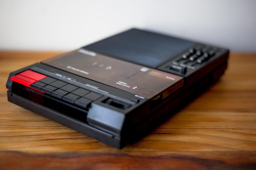 enregistreur cassette audio