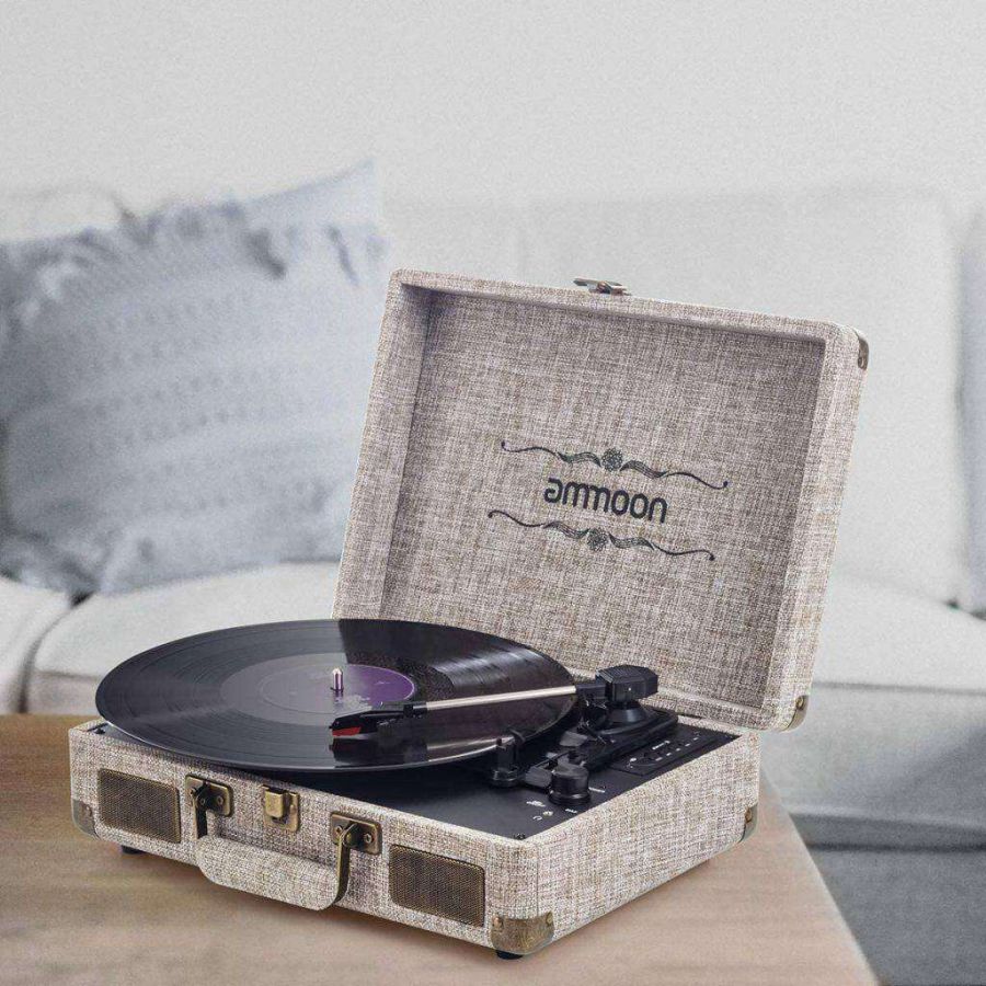 platine vinyle valise